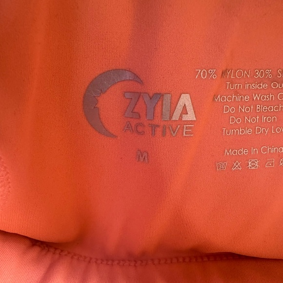 ZYIA Tangerine Weave Sports Bra - Picture 8 of 8